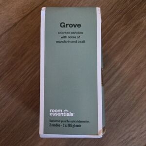 Room Essentials‎ Grove Scented Candles NEW